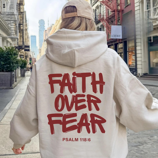 The Faith Over Fear Hoodie V12