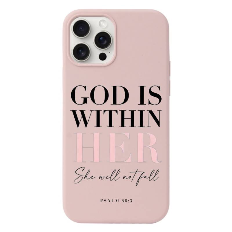 God Is Within Her iPhone Case