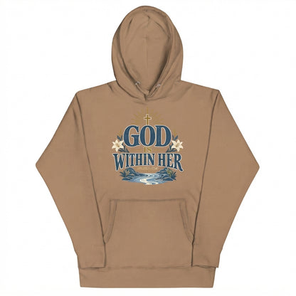 God Is Within Her Christian Hoodie