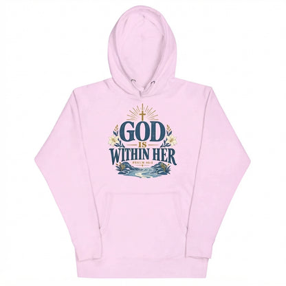 God Is Within Her Christian Hoodie