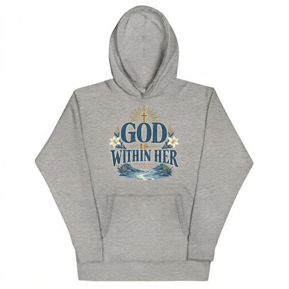 God Is Within Her Christian Hoodie