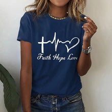 Load image into Gallery viewer, Faith Hope Love T-Shirt
