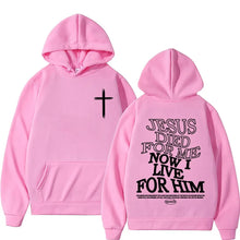 Load image into Gallery viewer, Jesus Died For Me Hoodie
