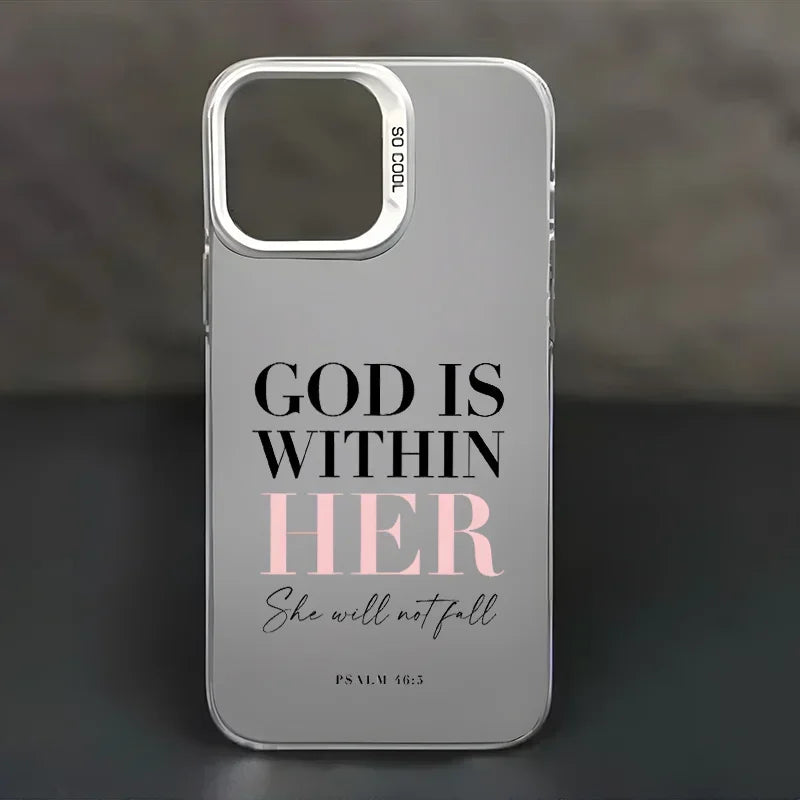 God Is Within Her iPhone Case