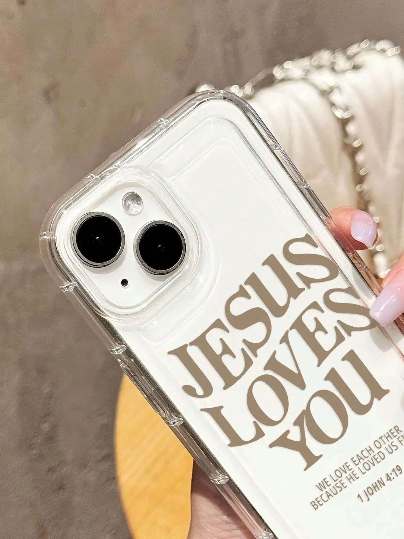 Jesus Loves You iPhone Case