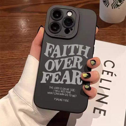 Faith Over Fear iPhone Case