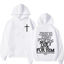 Load image into Gallery viewer, Jesus Died For Me Hoodie
