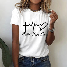 Load image into Gallery viewer, Faith Hope Love T-Shirt
