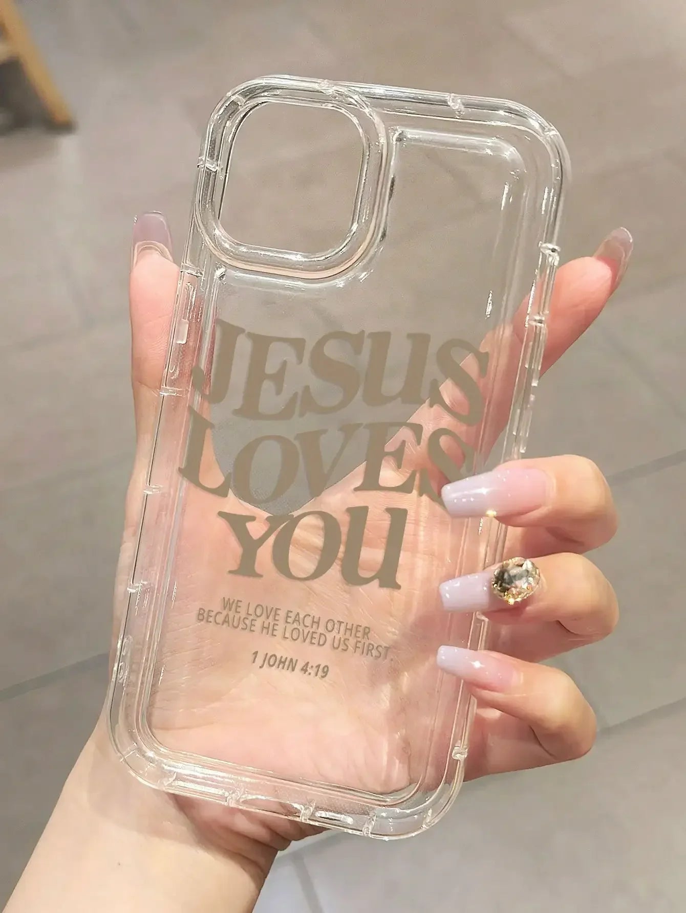 Jesus Loves You iPhone Case