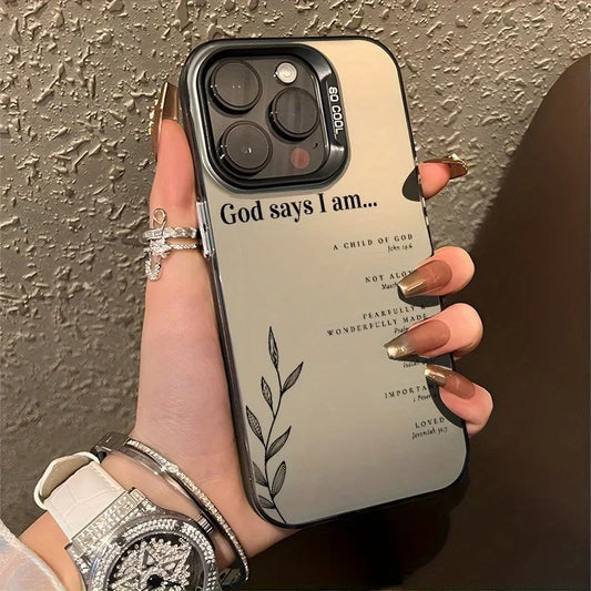 God Says I Am iPhone Case