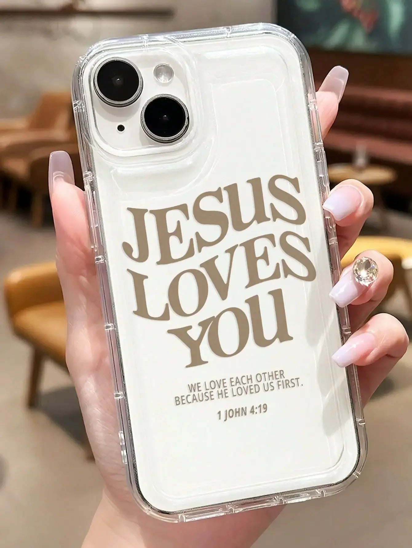 Jesus Loves You iPhone Case