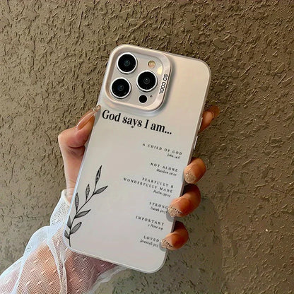 God Says I Am iPhone Case