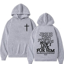 Load image into Gallery viewer, Jesus Died For Me Hoodie
