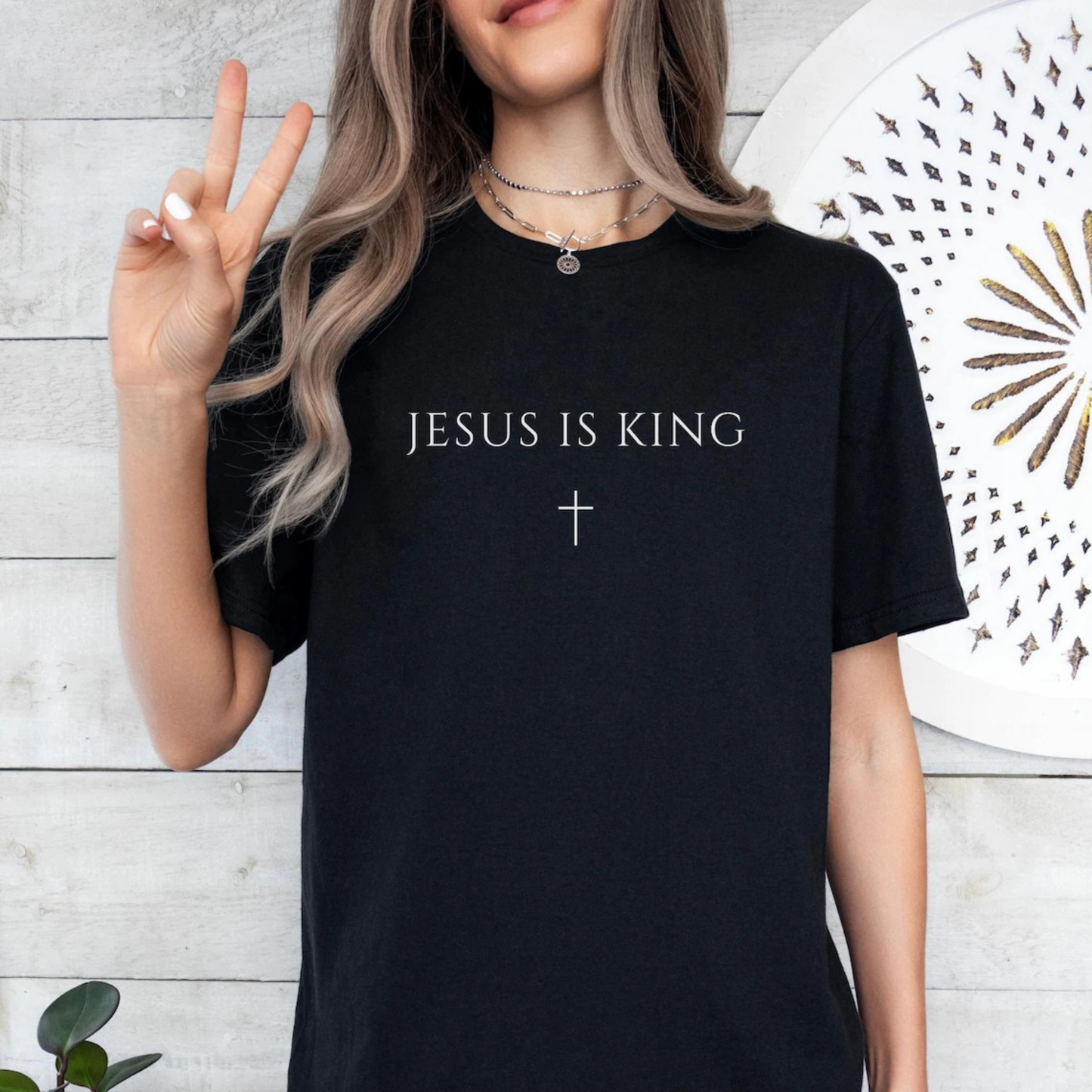 Jesus Is King Sweater V16