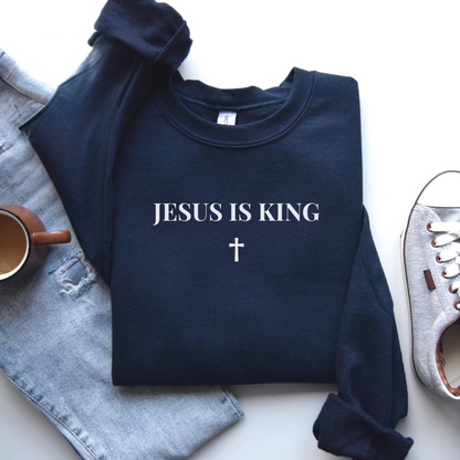 Jesus Is King Sweater V7