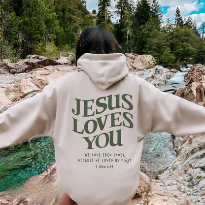 Jesus Loves You Hoodie 2026