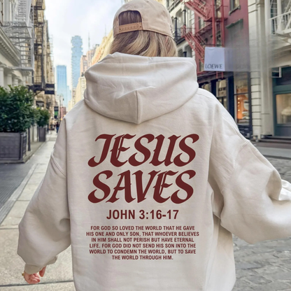 Jesus Saves Hoodie V14