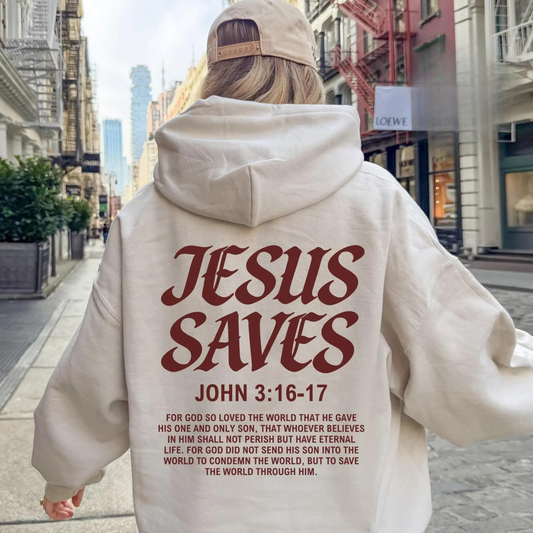 Jesus Saves Hoodie V14