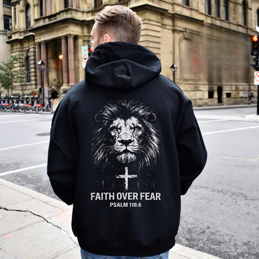 Men's Faith Over Fear Hoodie