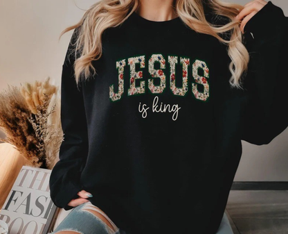 Jesus Is King Sweater V5