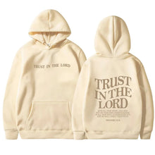 Load image into Gallery viewer, Trust In The Lord Hoodie
