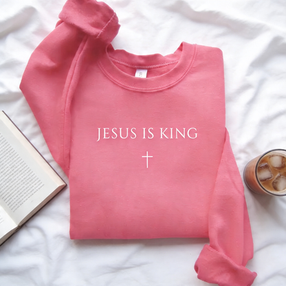 Jesus Is King Sweater V16