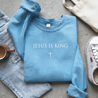 Jesus Is King Sweater V16