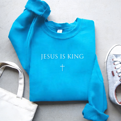 Jesus Is King Sweater V16