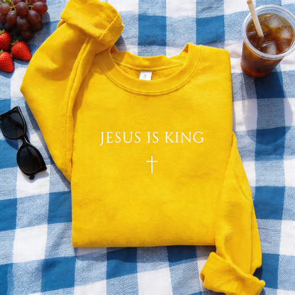 Jesus Is King Sweater V16