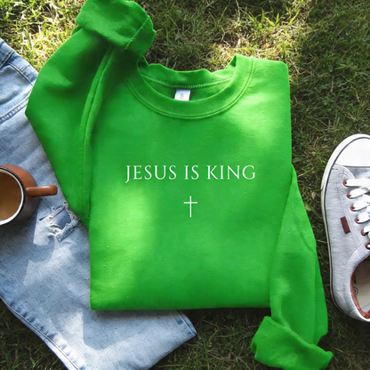 Jesus Is King Sweater V16