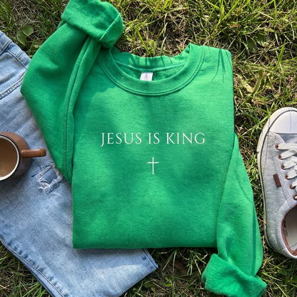 Jesus Is King Sweater V16