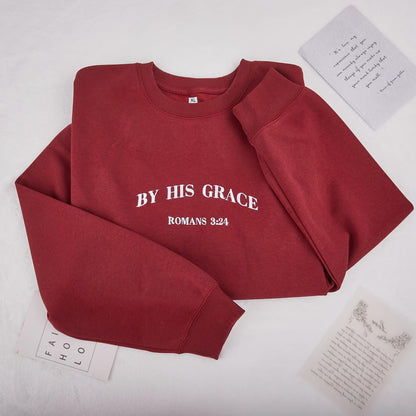 By His Grace Sweater V3