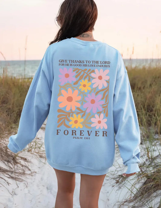 Christian Flower Hoodie