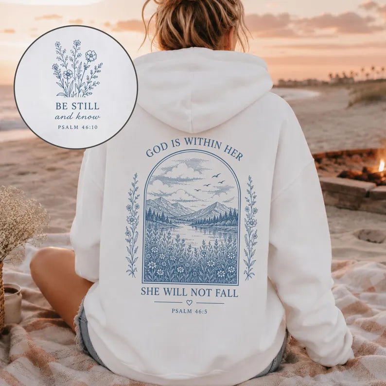 God Is Within Her Hoodie V6