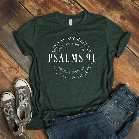 Psalm 91 Tee V2