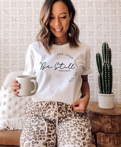 The Be Still Tee New