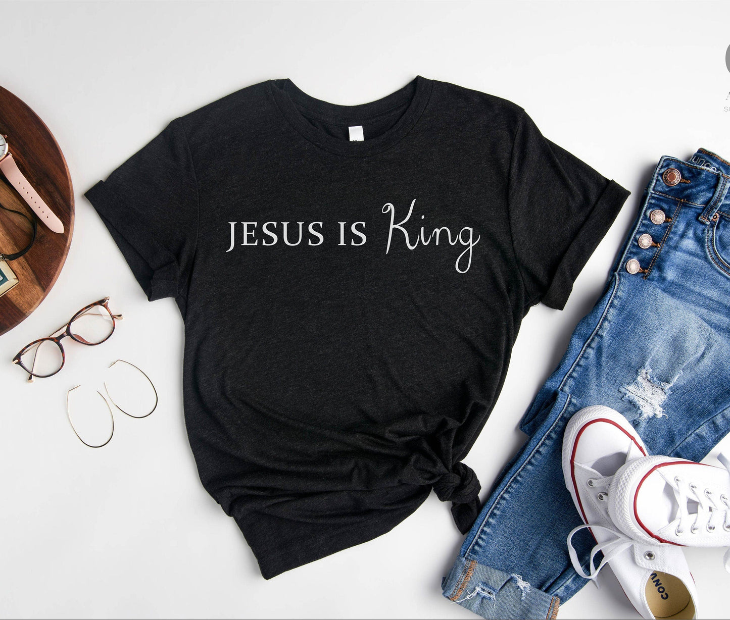 Jesus Is King Tee V5