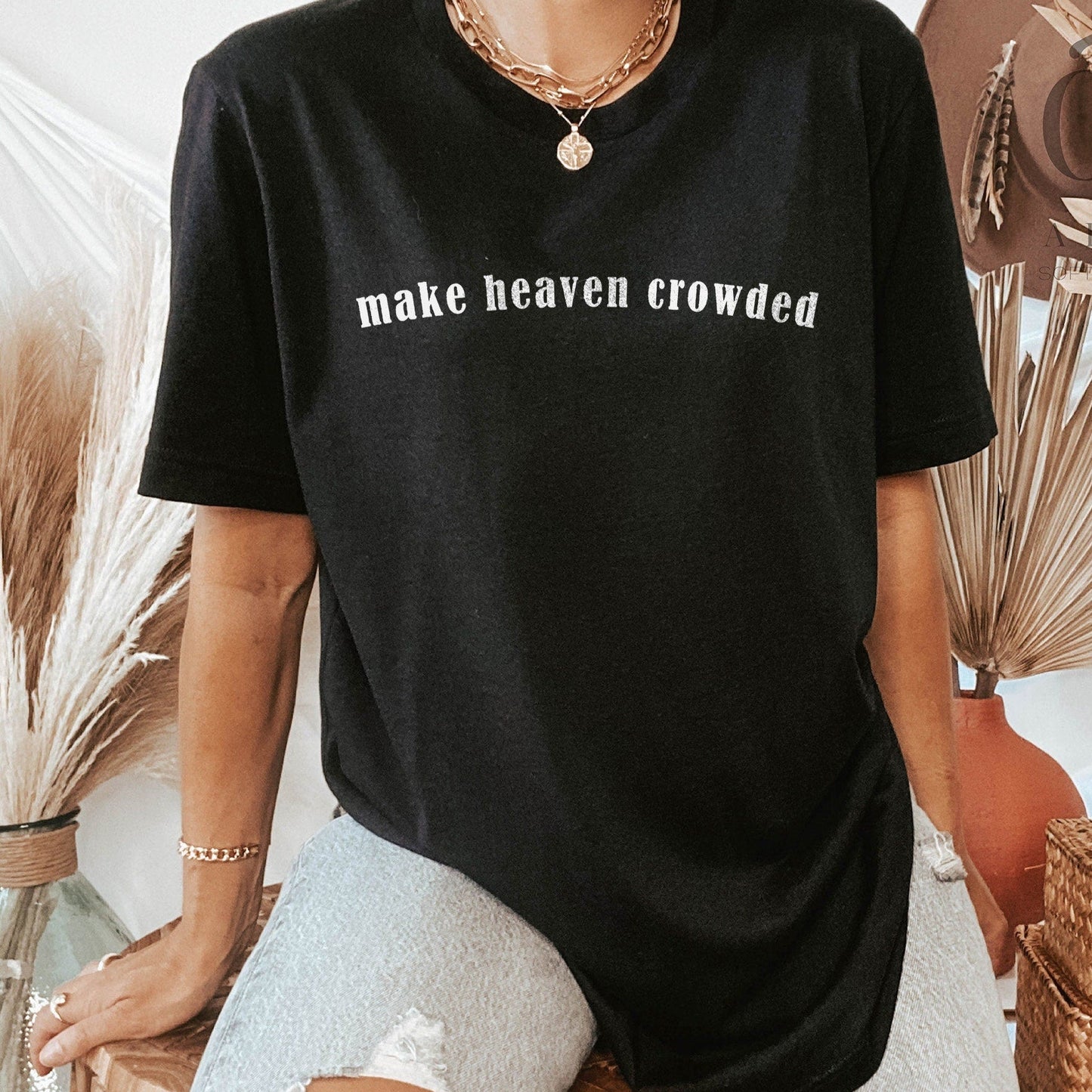 Make Heaven Crowded Tee V2