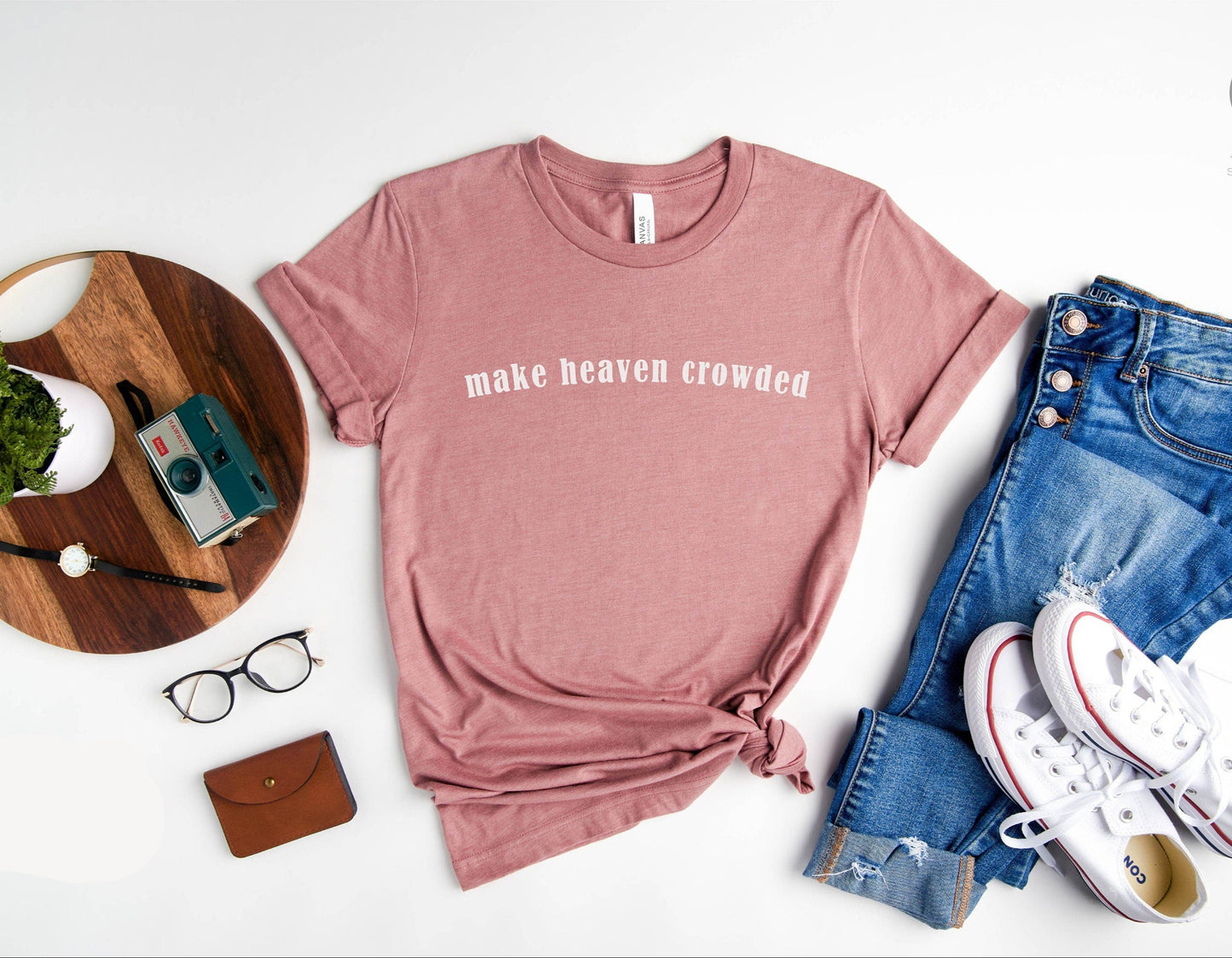 Make Heaven Crowded Tee V2