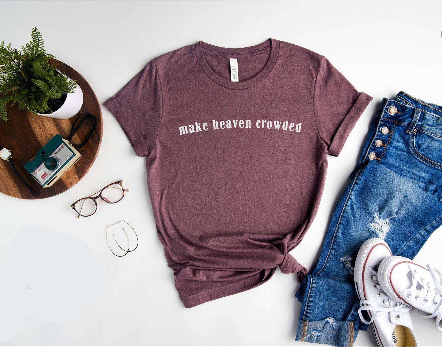Make Heaven Crowded Tee V2