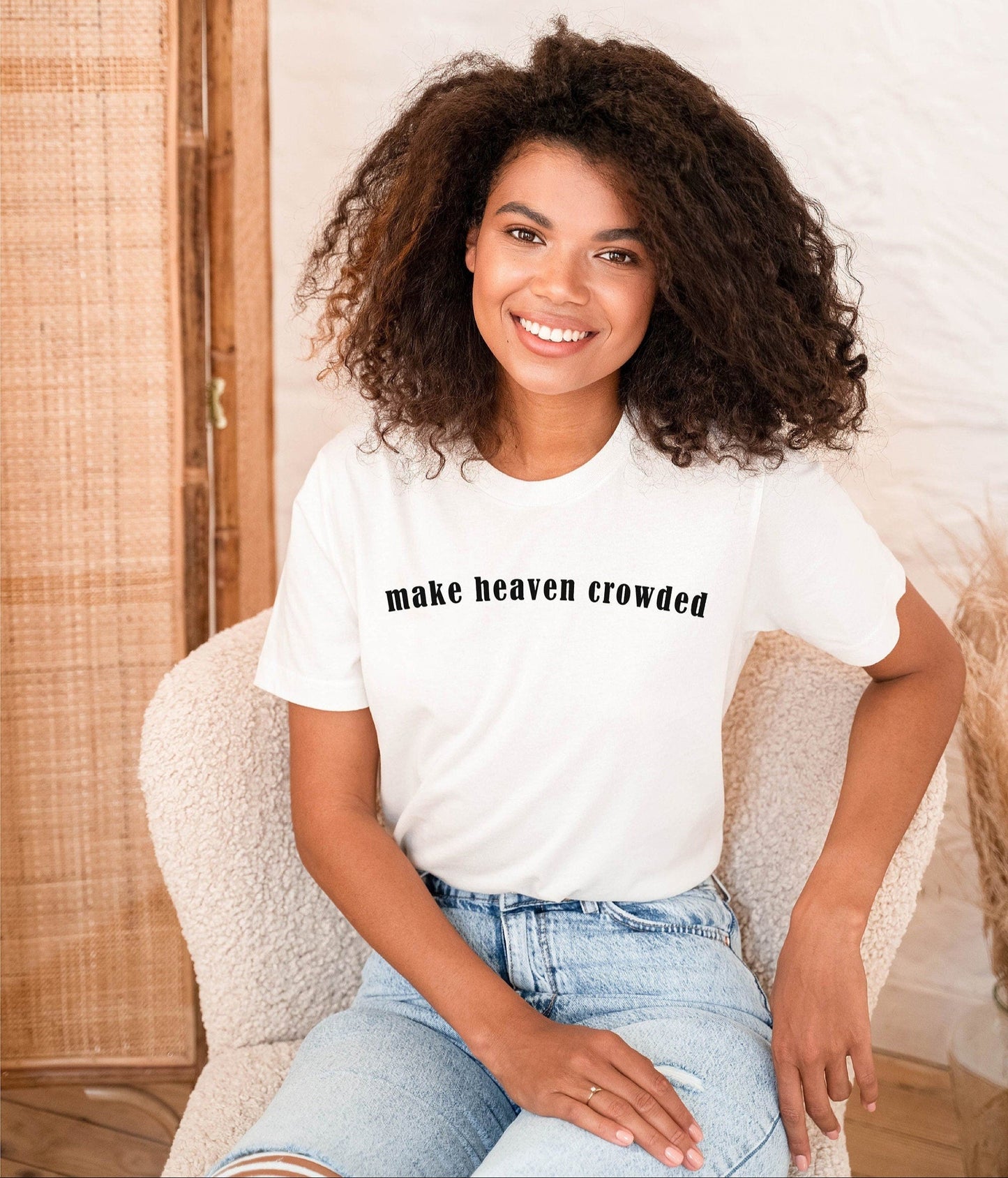 Make Heaven Crowded Tee V2