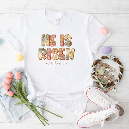 He Is Risen Tee