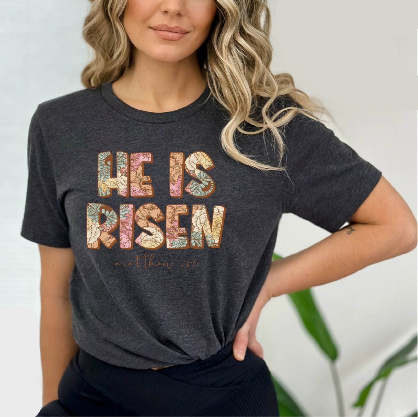 He Is Risen Tee