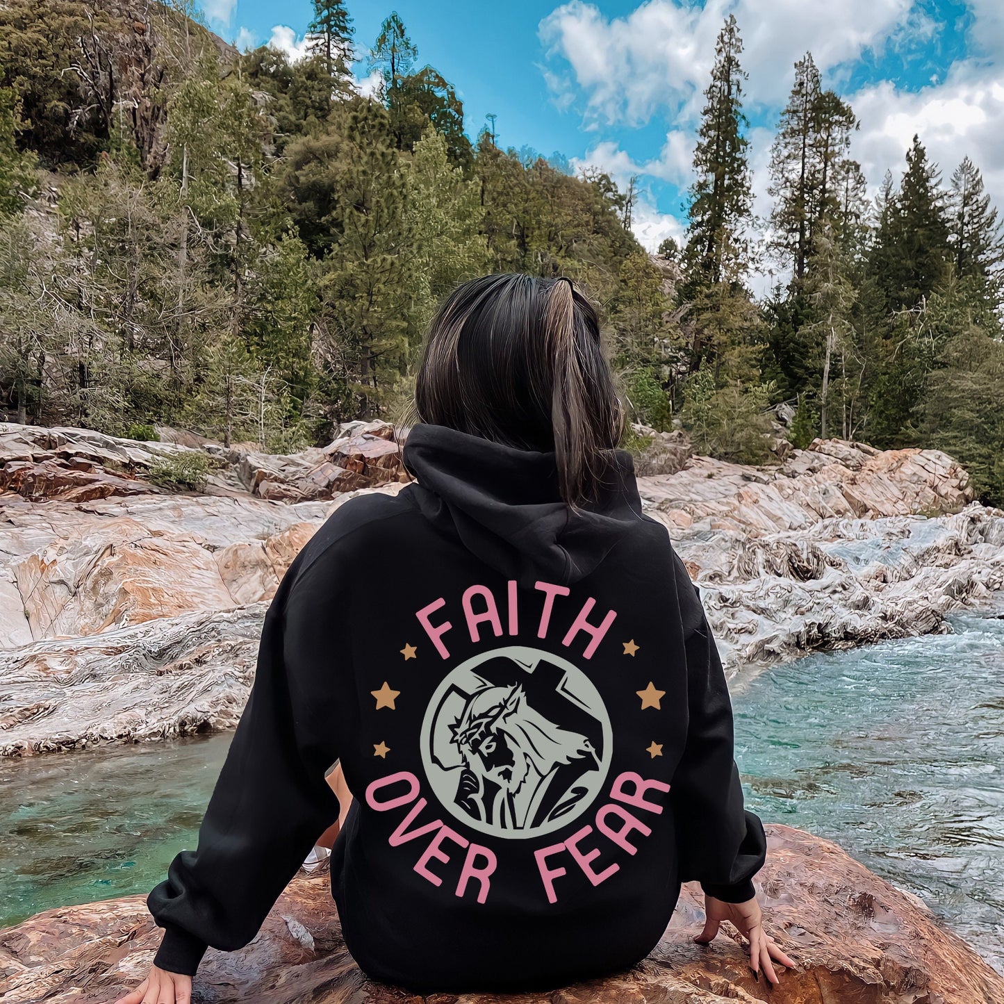 Faith Over Fear Hoodie V14