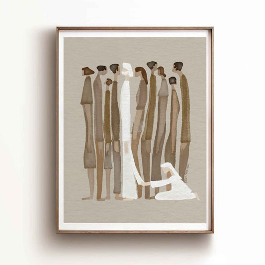 Women Touches Jesus