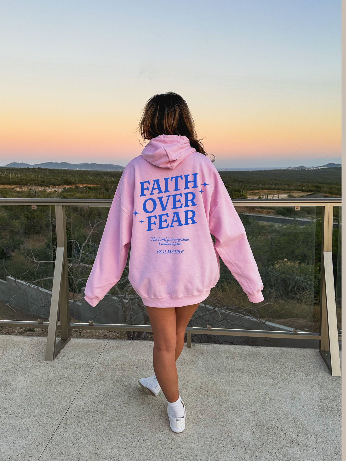 The Faith Over Fear Hoodie V5