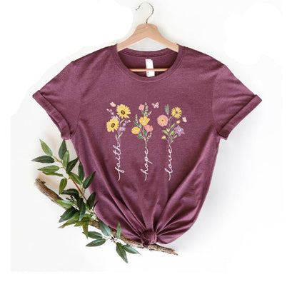 Floral Christian T-Shirt