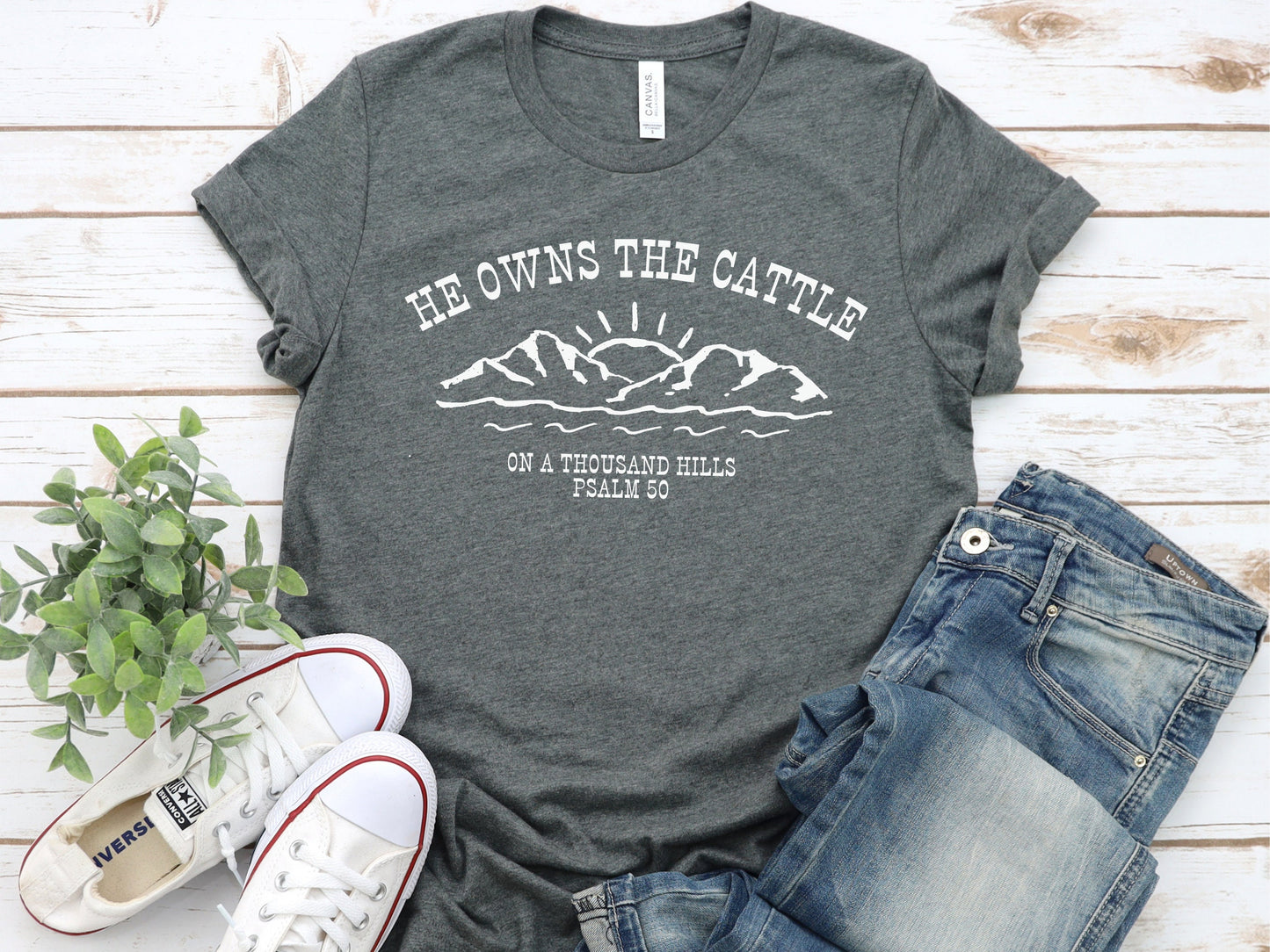 He Owns The Cattle Tee