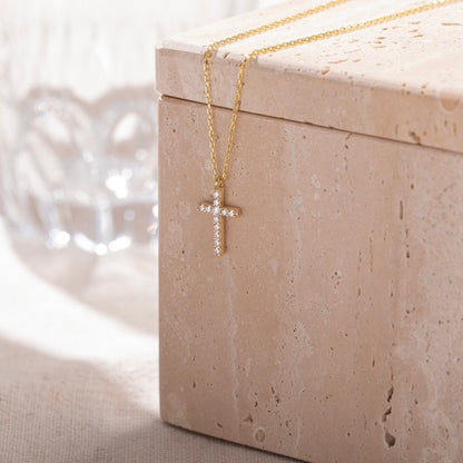 Gold Cross Necklace