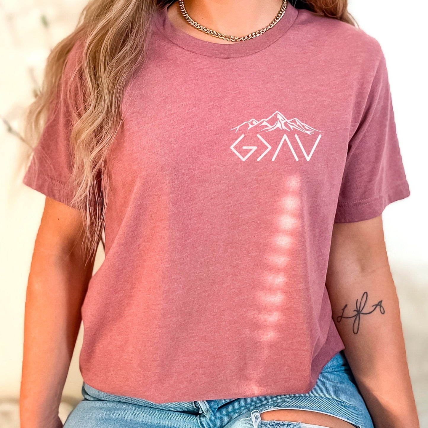God Is Greater Tee V9